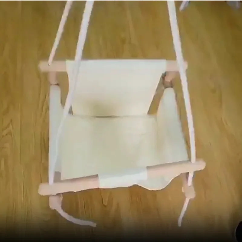 Baby Indoor Hanging Swing Infant Gear Hanging Chair Small Basket Cloth Rocking Chair Household Children Swing Nursery Comfort