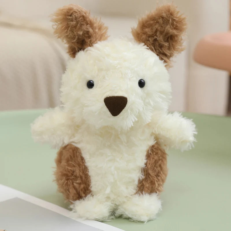20cm Soft Furry Plush Toys Cute Stuffed Animals Fox Owl Pig Lamb Chick Duck Cuddly Companions