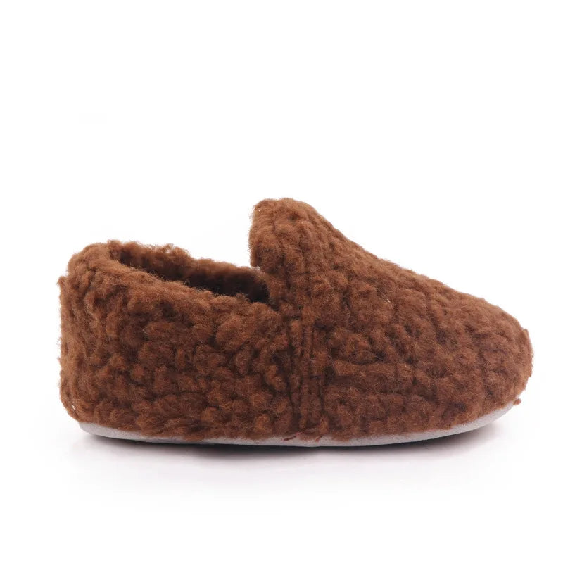 Baby Winter and Autumn Style Multiple Choices High Quality Soft Cotton Warm and Plush Toddler Shoes Anti-slip Sole Prewalking