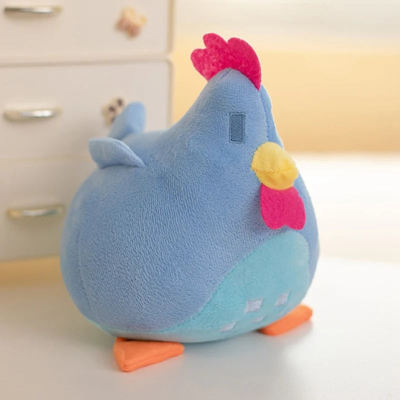 Stardew Valley Chicken Plush Pillow 20cm Soft Stuffed Toy for Kids Room Decor and Play