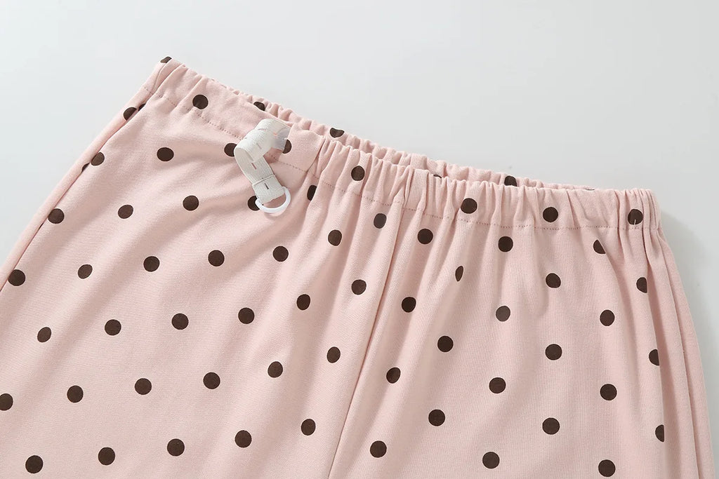 Cotton Maternity Woman 2025 Spring Summer 3 Pieces Lactation Pajamas Pregnancy Sleepwear Pregnant Clothes Feeding Nightie