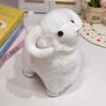 Hot 1pc 25/35/45CM Little Sheep Plush Toys Cute White Goat Stuffed Soft Doll Pillow For Birthday Christmas Gifts
