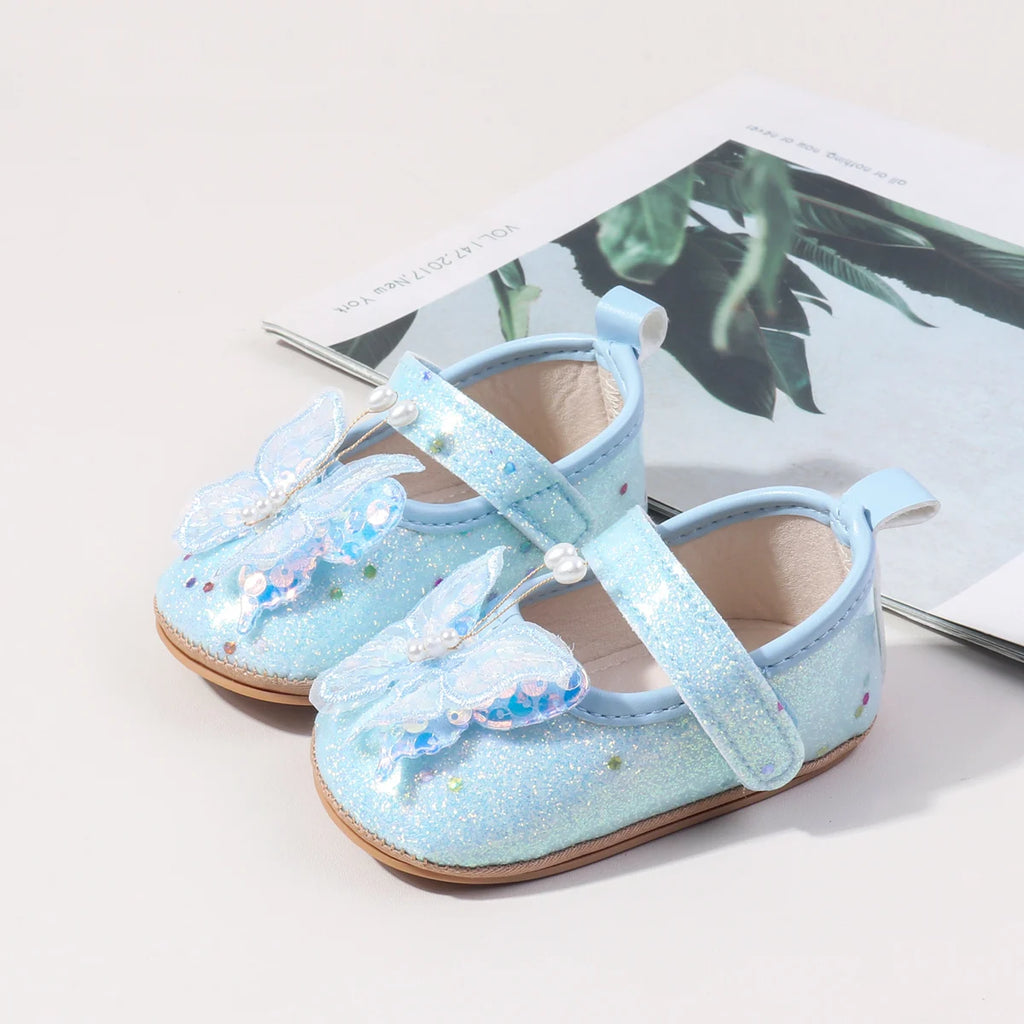 Girls' Summer sSandals 2025 New Style Children's Anti-Slip Soft Sole Infant Toddler Princess Shoes For Little Girls BXC5151