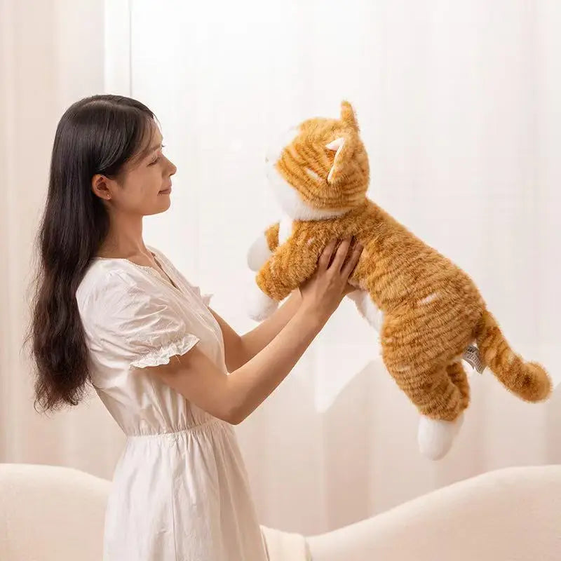 40/60cm Party Cat Doll Plush Toy Handmade Doll Cartoon Anime Cute Cushion Pillow Home Decoration Children's Birthday Gift Toy