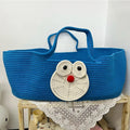 Newborn Infant Cradle Portable Outdoor Cotton Rope Woven Baby Sleeping Clothing Storage Nursery Storage Basket Toddler Nest Bed