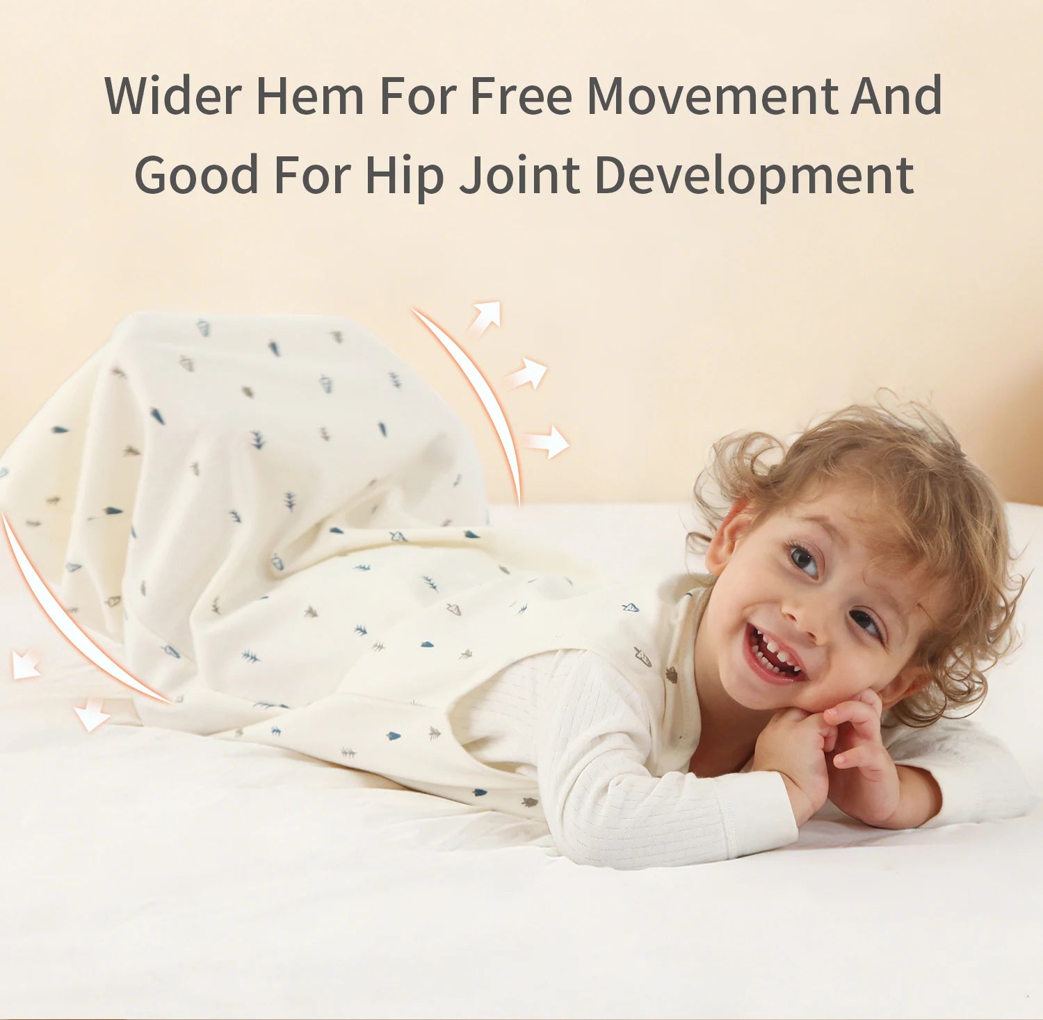 New Sleeveless 100% Cotton Vest Baby Sleeping Bag Thin Breathable Pajamas Anti-Kicking Cocoon for Newborn Envelope Sleep Sack