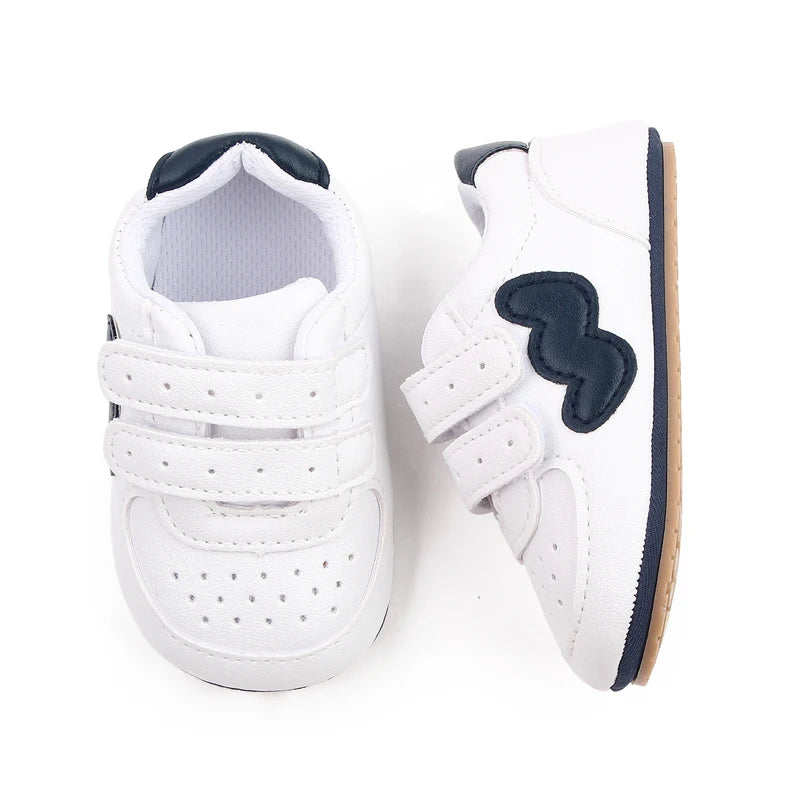 New Fashion Baby Shoes Spring and Autumn High Quality TPR Sole Anti-slip Water Proof Toddler Prewalking Outdoor Sneaker D2736