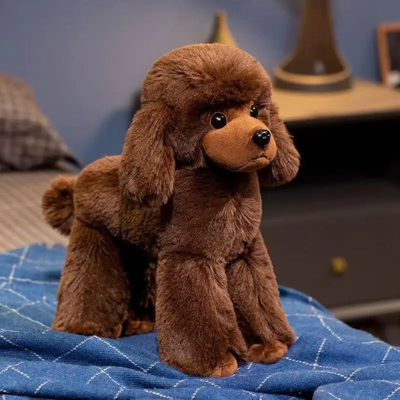 New 20/32cm Long Leg Poodle Doll Stuffed Plush Toy Handmade Doll Cartoon Anime Cute Pillow Children's Birthday Gift Fun Doll