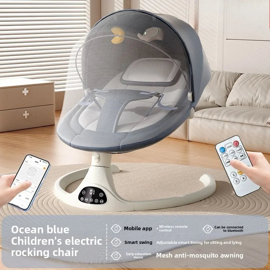 Electric Baby Rocker Swing And Soothing Bassinet With Music For Sleep And Comfort Model K2