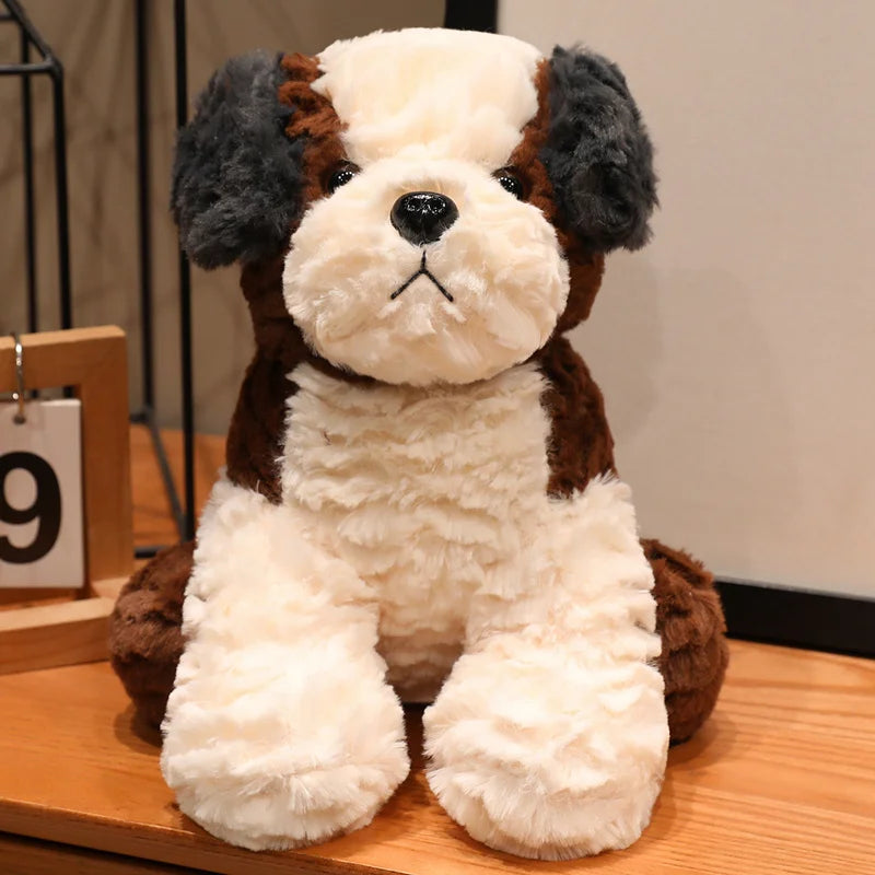 Saint Bernard Husky Plush Toy 26cm Teddy Dog Plush Pillow Home Decor Gift Soft And Cuddly For Home Or Nursery Use