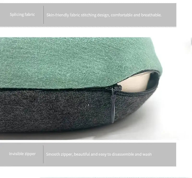 New Baby Headrest U-Shaped Portable Memory Foam Neck Support Children's Pillows Travel Pillow Breathable Soft Body Accessory