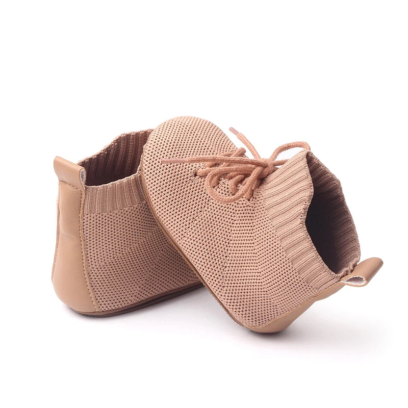 2025 Boys And Girls' 0-1 Years Old High-Top Casual Anti-Slip Softness Toddler Shoes For Sports Activities Baby Shoes