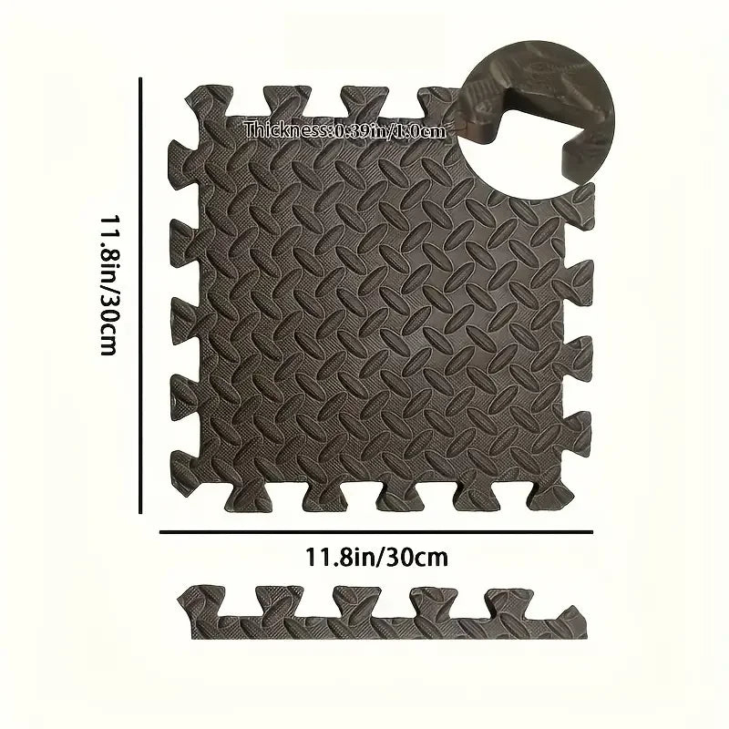 Interlocking Ethylene Vinyl Acetate Foam Play Mat Patchwork Soft Floor Mat For Toddler Play Model PM01