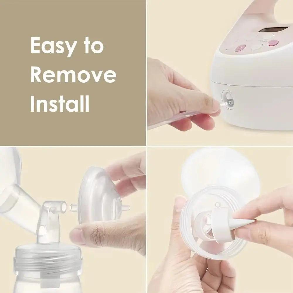 Wide Mouth Breast Pump Accessories Three Way Connector Baby Breastfeeding Accessories Professional Replacement Breastpump Parts