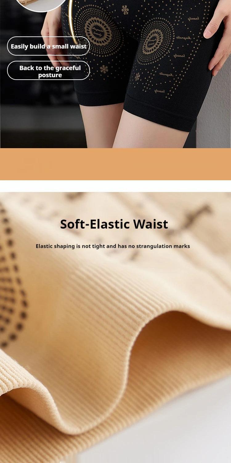 New Unique Fiber Restoration Tummy Control Shapewear Thigh Slimming High Waist Trainer Underwear For Women Body Shaper Panties