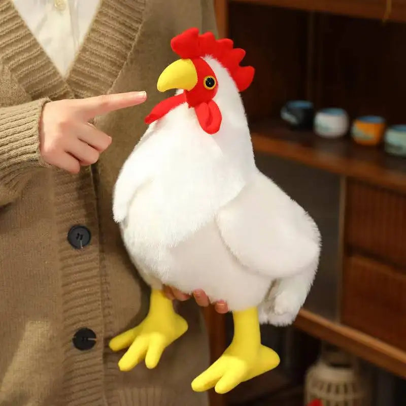 Latest Cake Bear Pendant Big Rooster Doll Kawaii Stuffed Plush Toy Doll Cartoon Anime Cute Pillow Children's Birthday Gift Doll