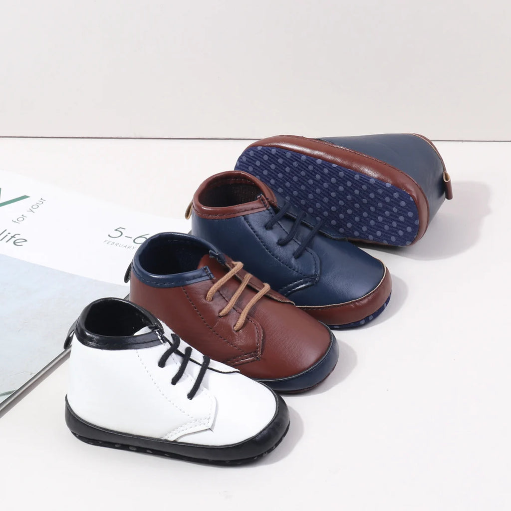Spring And Autumn Baby Boys And Girls First Walking Toddler Shoes With High Quality TPR Sole For 0-18M Baby Casual Sports Shoes