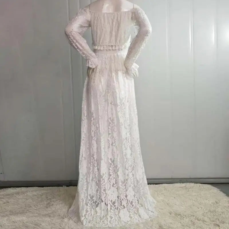 Maternity Photoshoot Dress Set for Pregnant Women