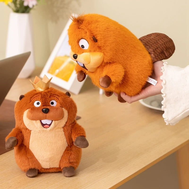 2026 New Hoppers Tom Lizard Plush Doll Anime Peripherals King George Mabel Loaf Beaver Plushie Stuffed Toys Soft Toy Collectible