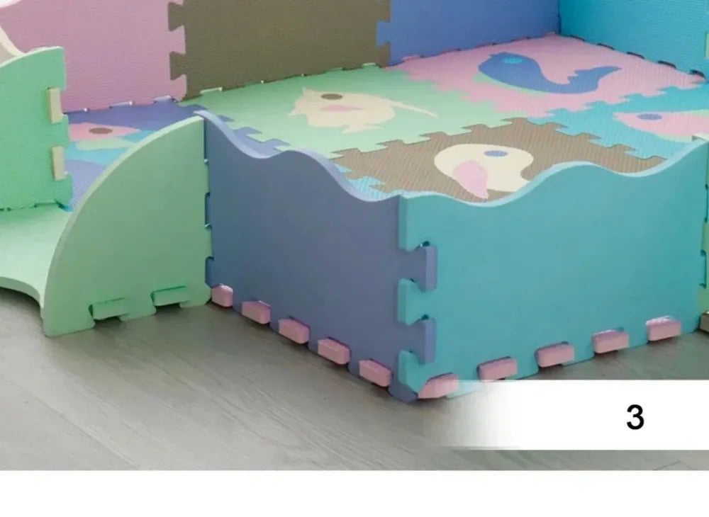 EVA Foam Baby Play Mat Soft Baby Playground Rugs Baby Toys Kids Puzzle Educational Toys Children's Room Floor Protector Carpets