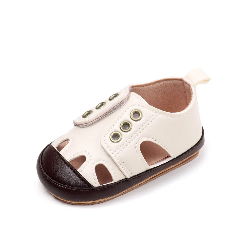 Baby Shoes Hollow Design Air Circulation Non Slip Soft Sole Learning Walkers Model 001
