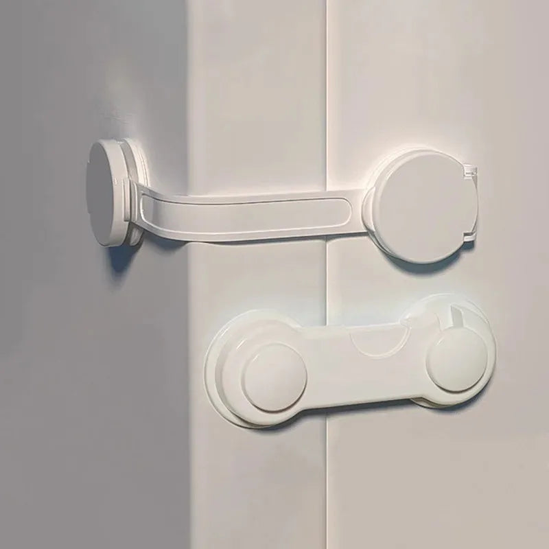 2-6Pcs Security Protection Lock Home Baby Safety Multifunction Drawer Lock Child Protect Toilet Refrigerator Lock Door Buckle