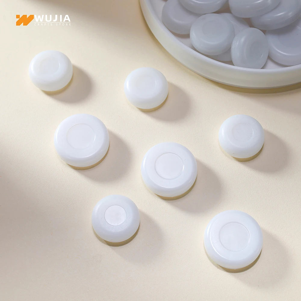 10/20pcs Rattle Box Repair Fix Noise Maker Insert Pet Baby Jingle Bell 25-30mm White Plastic New Style Hand Shake Squeaker Toys