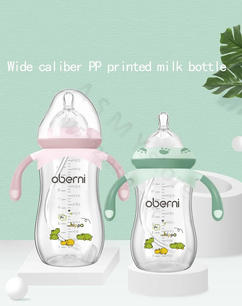 Anti-Colic Baby Bottle/Newborn Baby Bottle/270ML 330ML Large Capacity Wide Neck Bottle/Baby Drinking Cup/Baby Milk Bottle