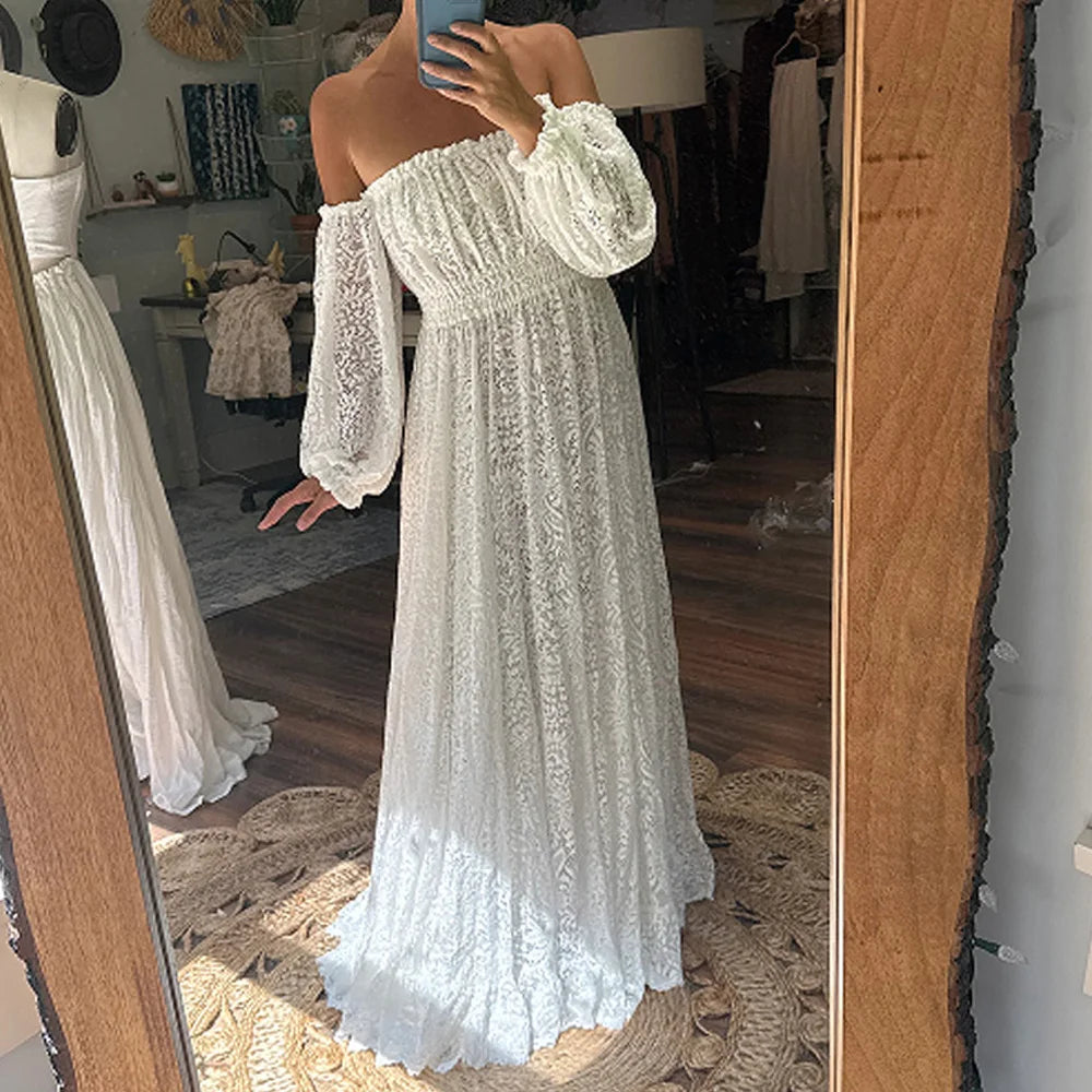 Lace Dress Maternity Dress