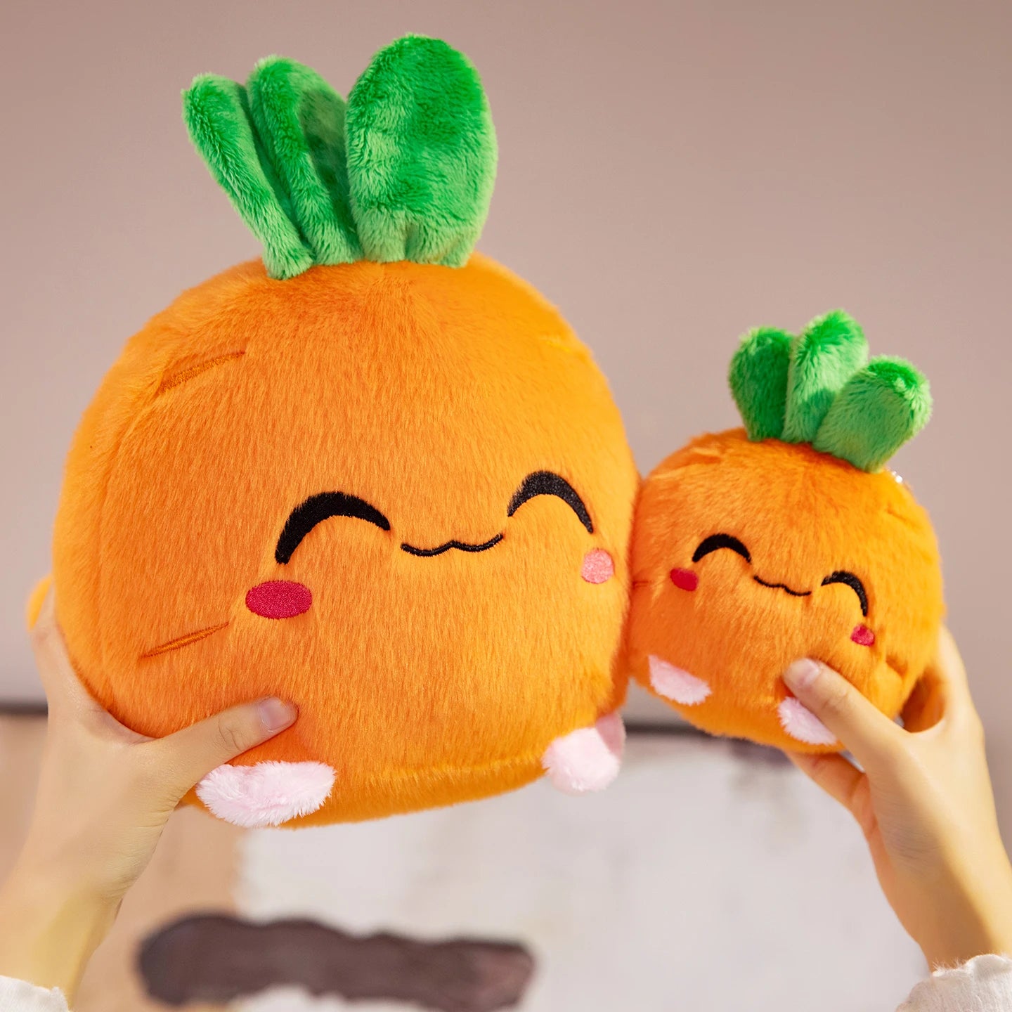 Cute Plush Dolls With Strawberry Cat Stuffed Soft Toys Fruit Sofa Doll Birthday Gift Room Decor Children's Friends Birthday