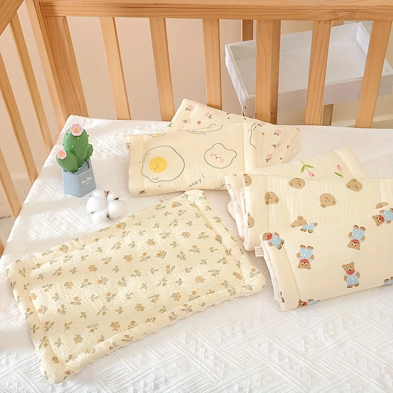 Napping for Newborn Sweat Absorption Breathable Cotton Baby Universal Pillow
