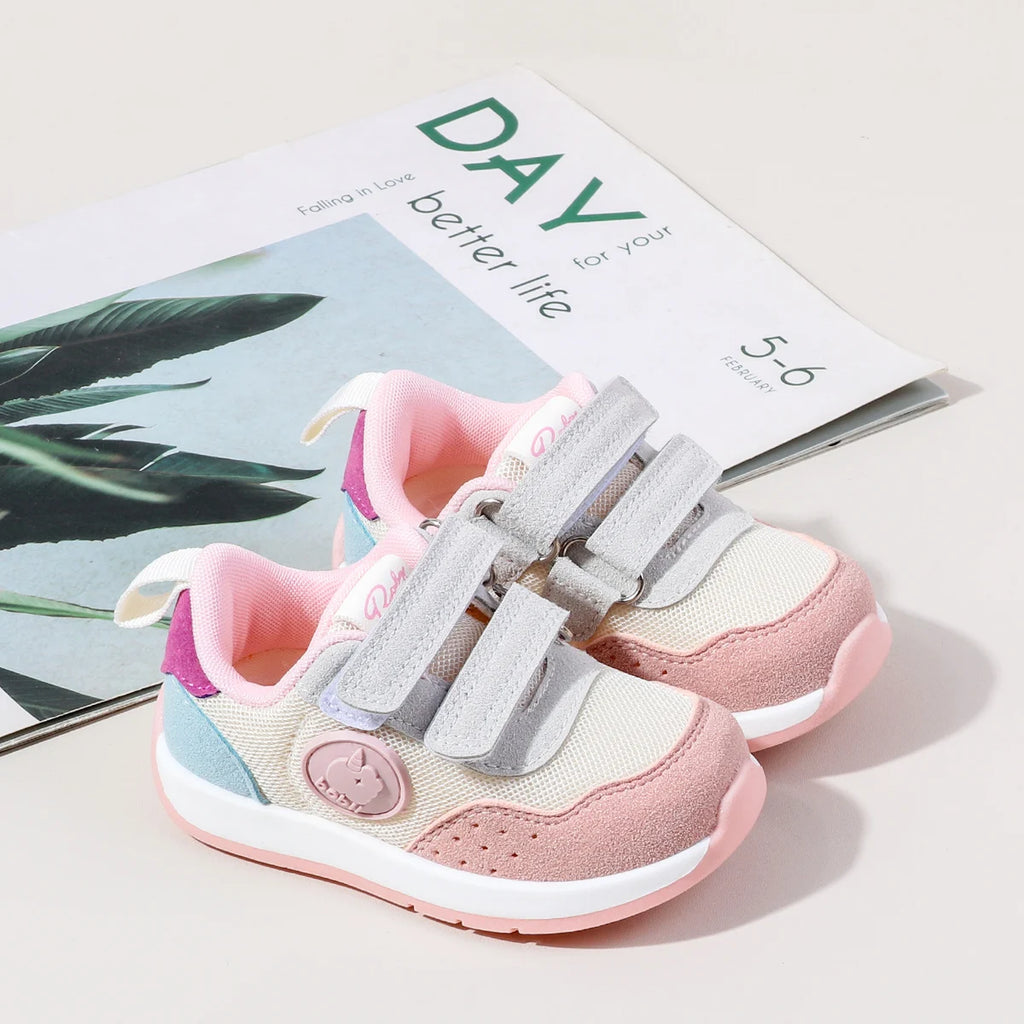 2025 Hot Selling Spring And Autumn Baby Unisex First Walking Indoor Outdoor Toddler Shoes For 0-3Y Baby Sneaker