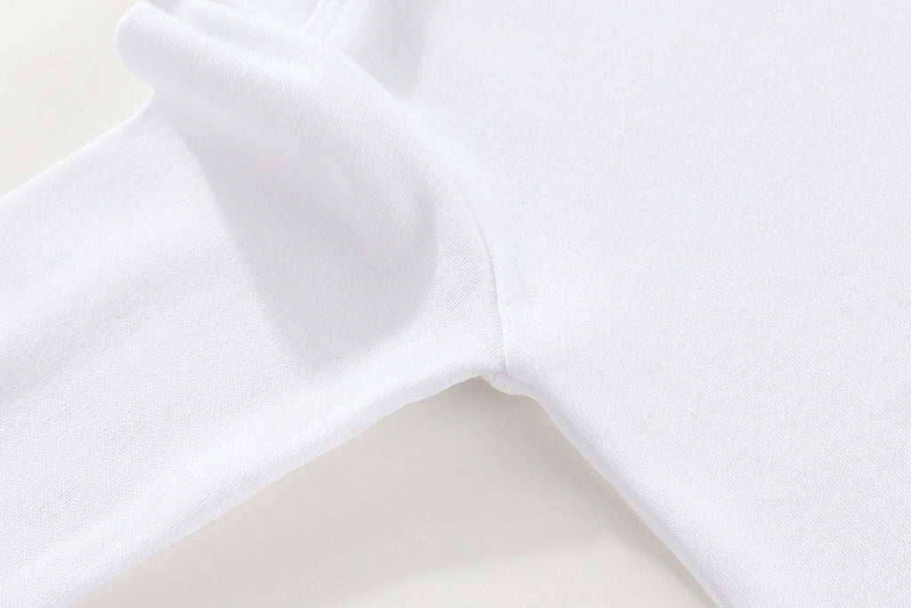 Kiddiezoom Spring Autum1 PCS Solid Unisex Long Sleeve Baby Boy Girl Bodysuits Soft 100%cotton Newborn Onesies Infant clothes