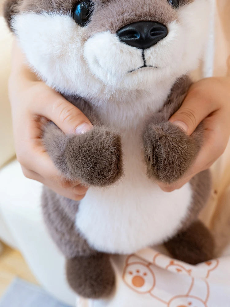 25/35cm Otter Plush Toy Arm with Magnetic Force Cute Stuffed Soft Animal Doll Arm for Birthday Gift And Decor