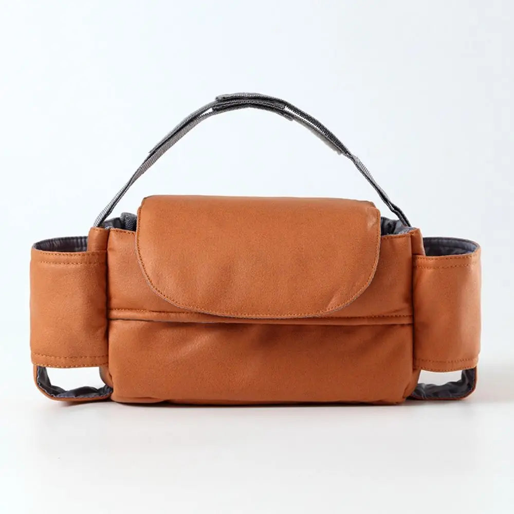 Large Capacity Baby Pram Organizer Multifunctional Insulated Pocket Stroller Hanging Bag wirh Tissue Bag Detachable Design