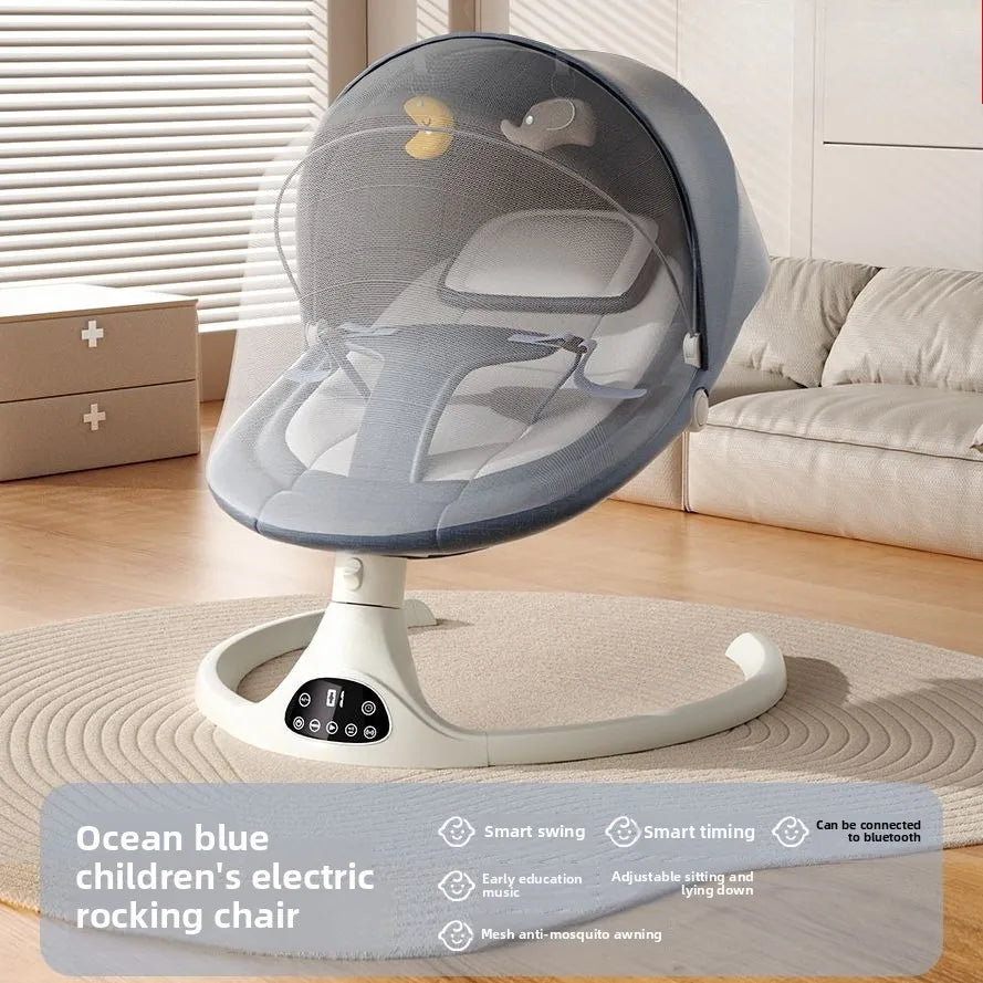 Electric Baby Rocker Swing And Soothing Bassinet With Music For Sleep And Comfort Model K2