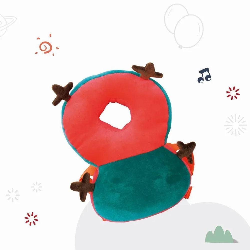 Head Protection Pad For Kids Walking Safety And Backpack Pillow Soft Crystal Velvet Cartoon Security Pillow Cp01