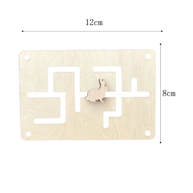 Wooden Busy Board Educational Toy for Children Model Mb01 for Sensory Development