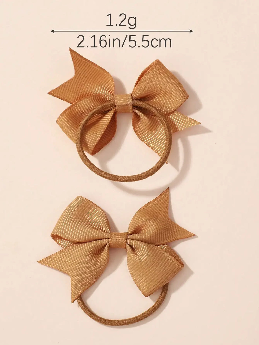20Pcs/lot 2.1-Inch Lovely Bowknot Hairband Ribbon Head Rope Kids Hair Accessories Boutique Headwear for Girls Wholesale Gift