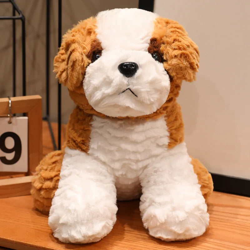 Saint Bernard Husky Plush Toy 26cm Teddy Dog Plush Pillow Home Decor Gift Soft And Cuddly For Home Or Nursery Use
