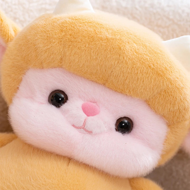 2026 Hot Cuddly Cartoon Sheep Plush Toys High Quality Fluffy Sitting Pose Doll Warm Cozy Children Companion Xmas Gift Home Decor