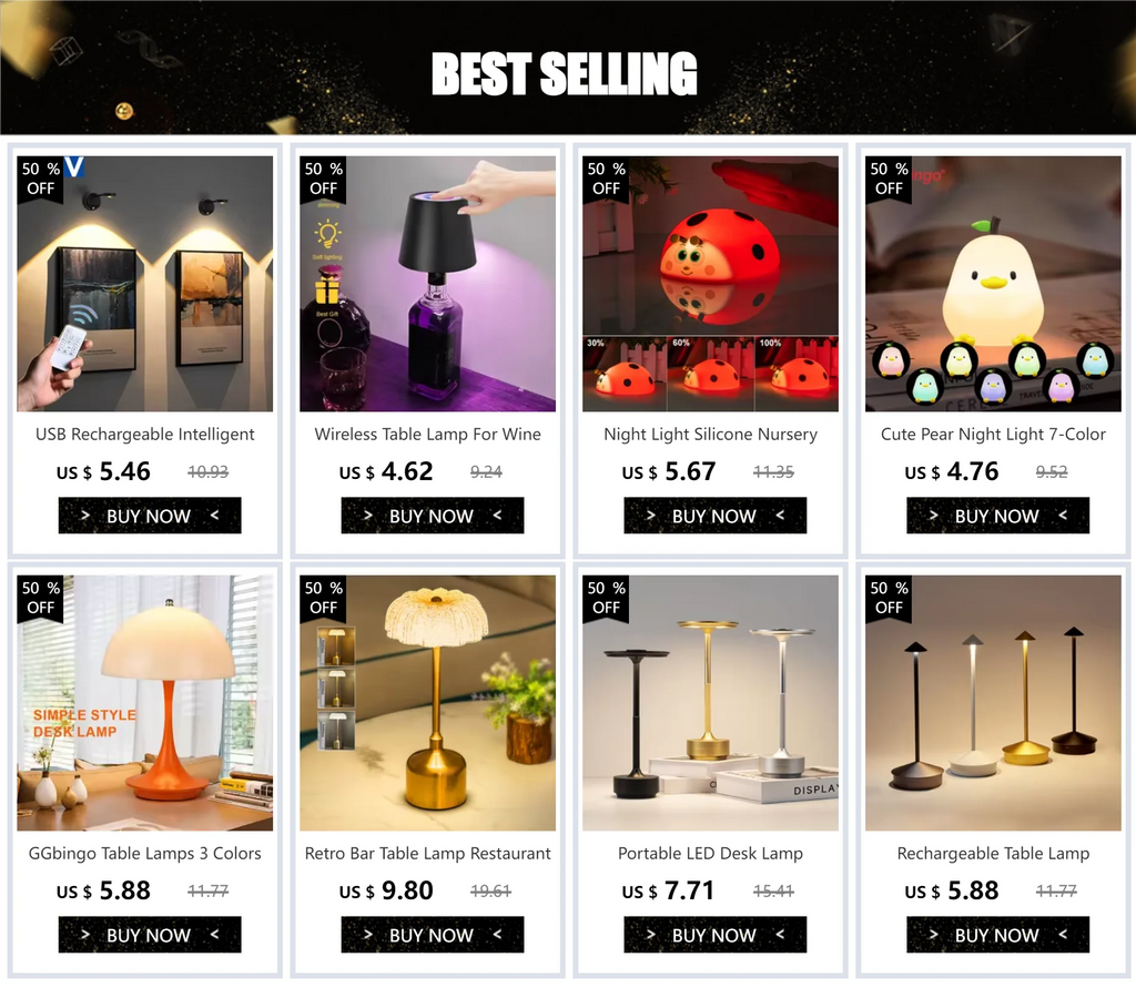 Sleeping Night Light Bedside LED Desktop Decoration Night Light Remote Control Touch 13 Colors Atmosphere Light Lamp with Hook