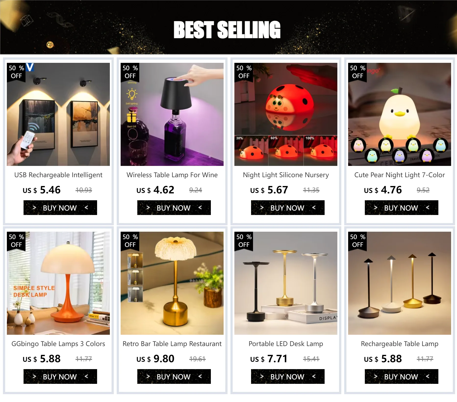 Sleeping Night Light Bedside LED Desktop Decoration Night Light Remote Control Touch 13 Colors Atmosphere Light Lamp with Hook