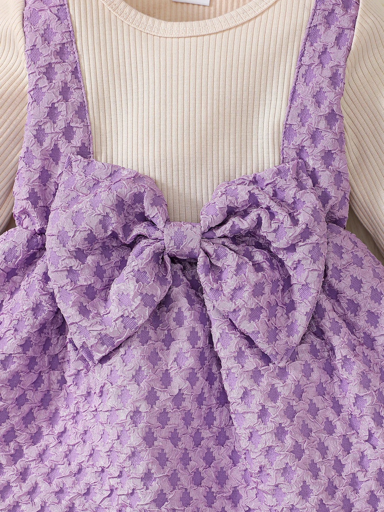 2Pcs Toddler Baby Girl Dress Bow Spring Autumn Princess Dress+Headband 0-3 Year old Cute Little girl Festival Party Dress