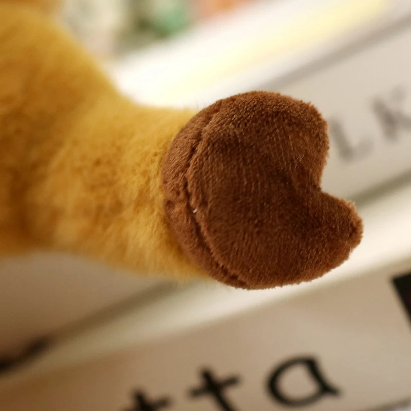 Simulation Standing Camel Plush Toys Soft Stuffed Steric Camel Toys For Children Creative Decor For Bookcase/Car Funny Gift