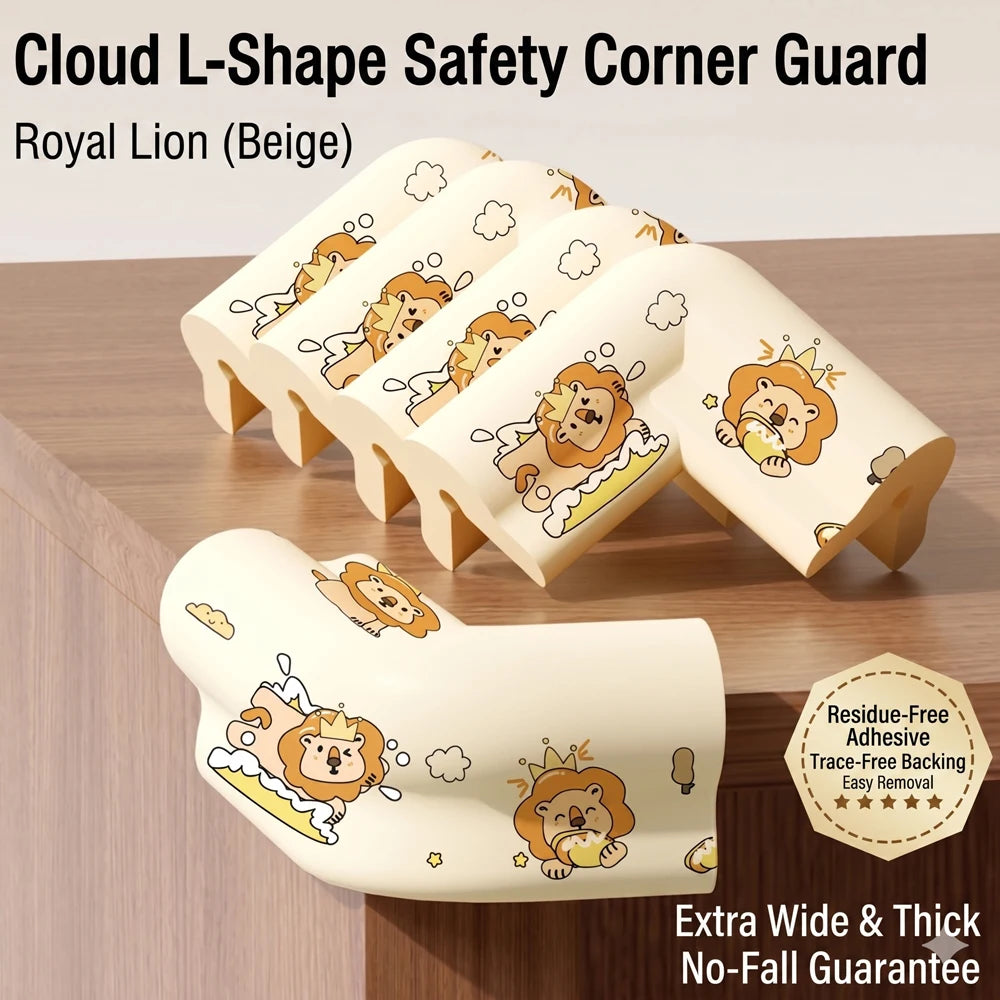 5PCS Baby Safety Protection Strip Cartoon Animal Foam Children Bumper Strips Kids Furniture Table Edge Guards Corner Protector