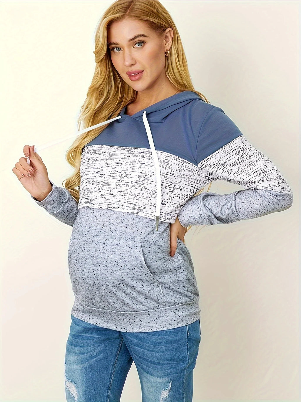 Maternity Pajamas Shorts Womens Maternity Long Sleeve Crew Neck Printed Nursed Tops T Shirt For Breastfeeding Pregnancy Clothin