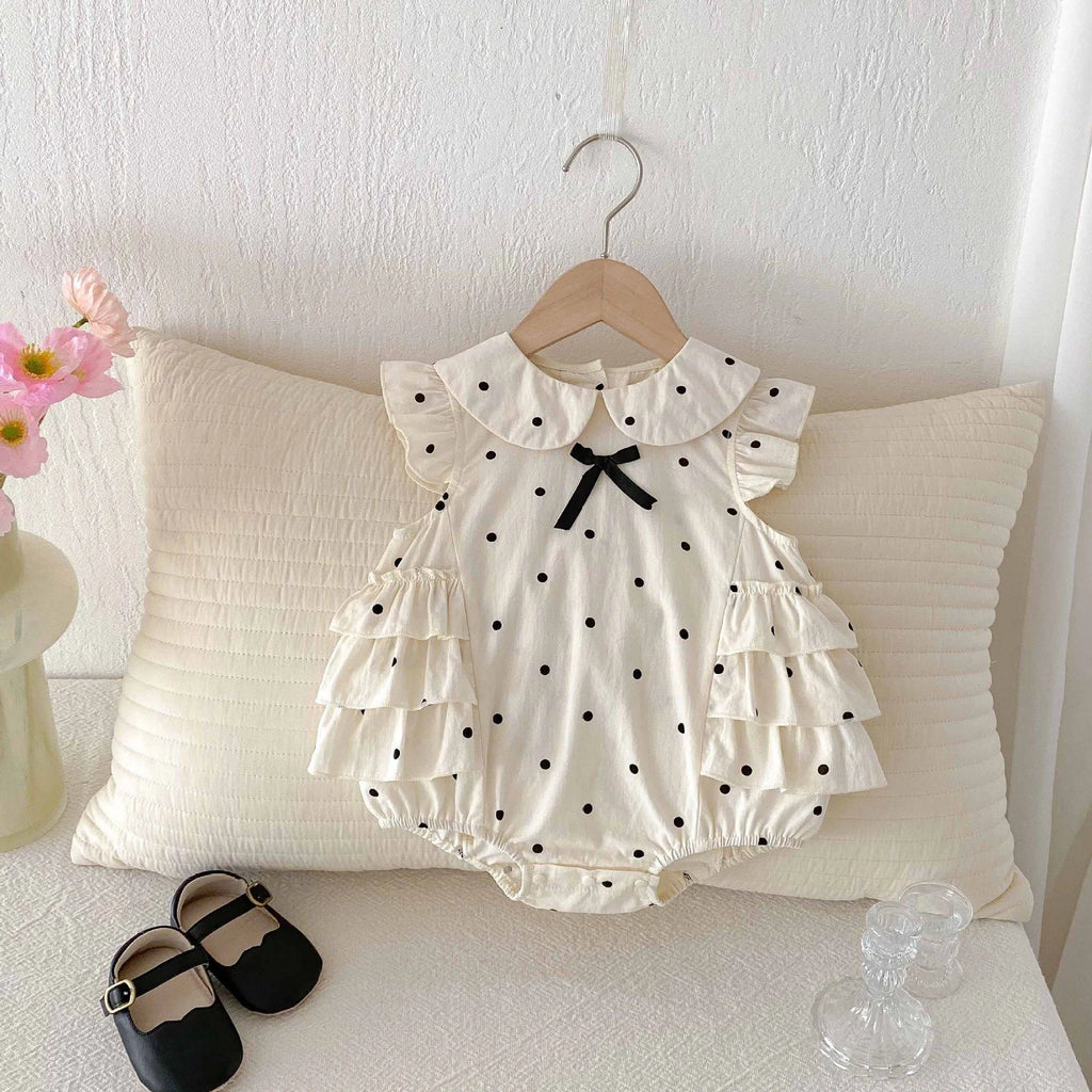 Baby One-Piece Dress - Korean Style - Girls' Summer Dress Without Sleeves - Lightweight and Stylish - Suitable for Summer