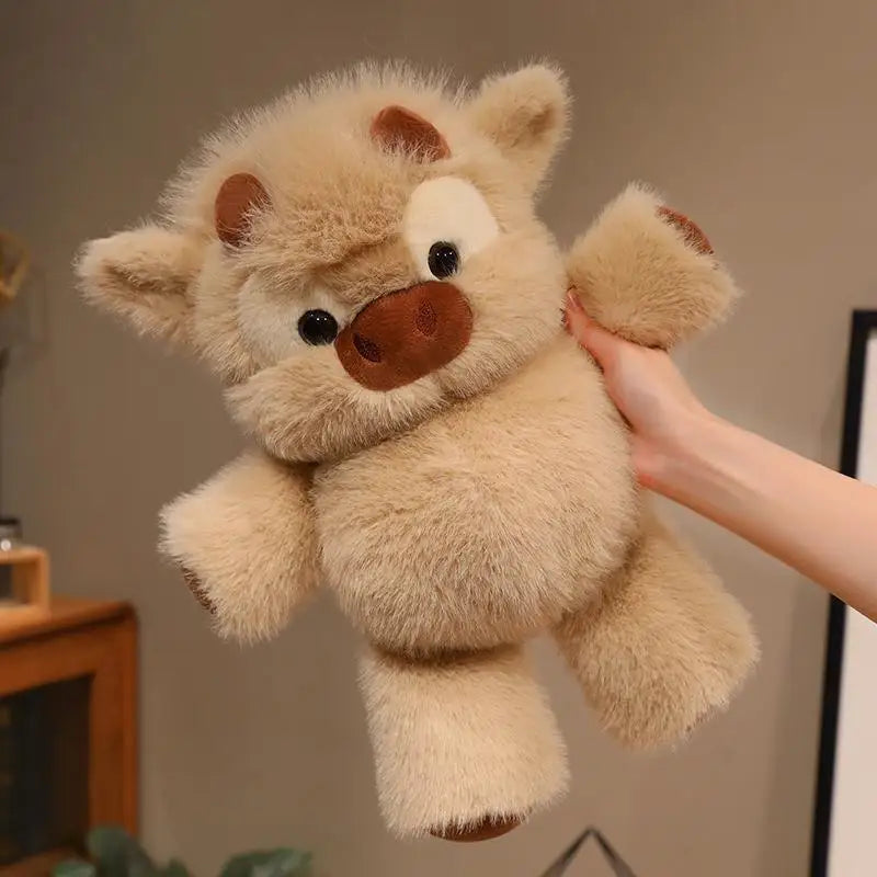 Aurora Otter Plush Toy 40cm Magnetic Animal Doll Lying Companion Model Oa40 For Home Use
