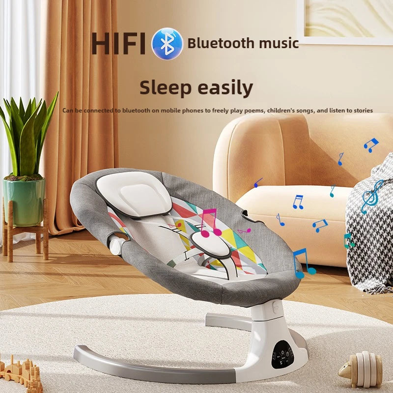 Smart Electric Baby Swing and Automatic Rocking Bassinet